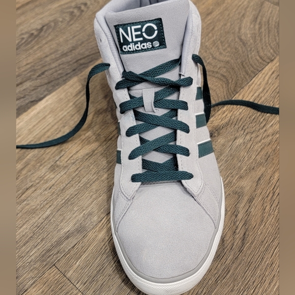 Suede Adidas NEO hightop sneakers - Picture 2 of 10